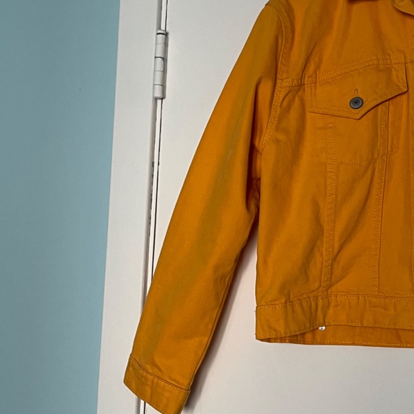 Bluenotes Classic Fit Denim Jacket in Yellow, L - Picture 3 of 12